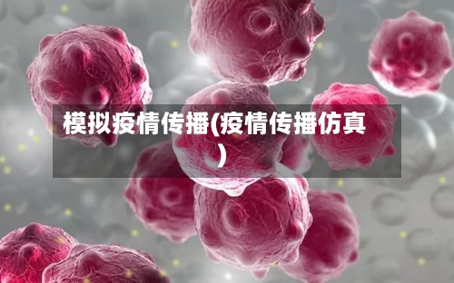 模拟疫情传播(疫情传播仿真)