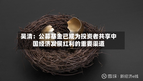 吴清：公募基金已成为投资者共享中国经济发展红利的重要渠道