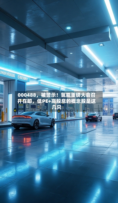 000488，被警示！氢能重磅大会召开在即，低PE+高股息的概念股是这几只