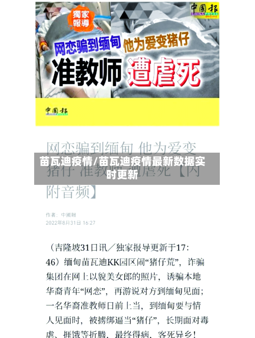 苗瓦迪疫情/苗瓦迪疫情最新数据实时更新