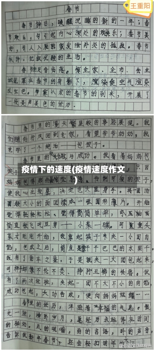 疫情下的速度(疫情速度作文)