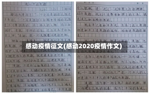 感动疫情征文(感动2020疫情作文)