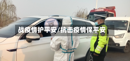 战疫情护平安/抗击疫情保平安