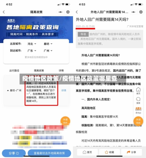 疫情地区政策/疫情地区政策哪里查