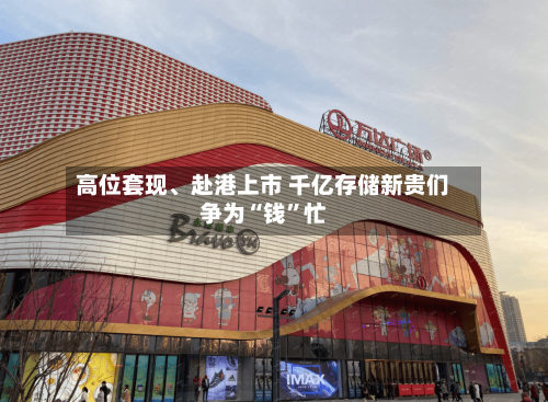 高位套现、赴港上市 千亿存储新贵们争为“钱”忙