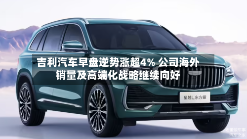 吉利汽车早盘逆势涨超4% 公司海外销量及高端化战略继续向好