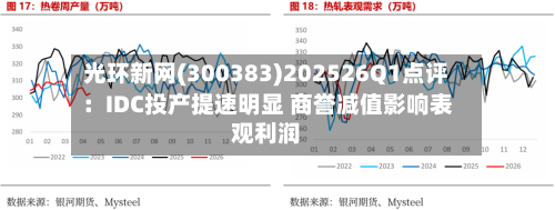 光环新网(300383)202526Q1点评：IDC投产提速明显 商誉减值影响表观利润
