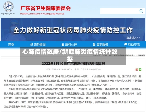 心肺疫情数据/新冠肺炎疫情统计数据