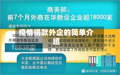 疫情捐款外企的简单介绍