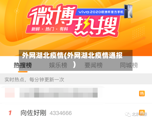 外网湖北疫情(外网湖北疫情通报)