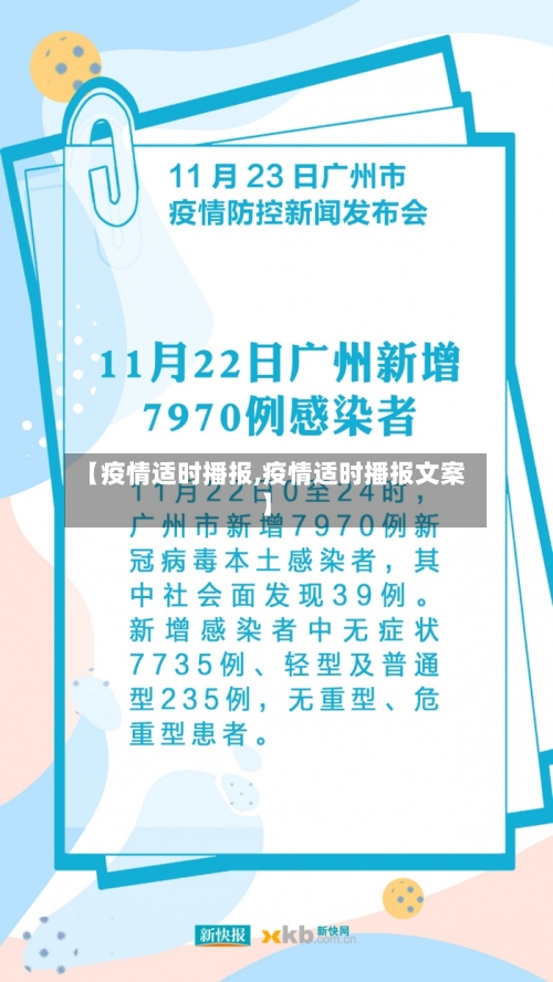 【疫情适时播报,疫情适时播报文案】