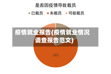 疫情就业报告(疫情就业情况调查报告范文)