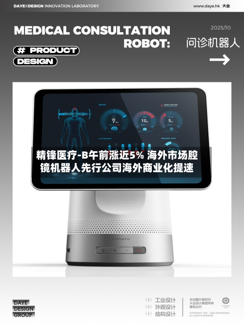 精锋医疗-B午前涨近5% 海外市场腔镜机器人先行公司海外商业化提速