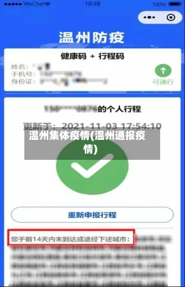 温州集体疫情(温州通报疫情)