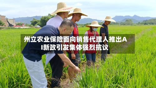 州立农业保险面向销售代理人推出AI新政引发集体强烈抗议
