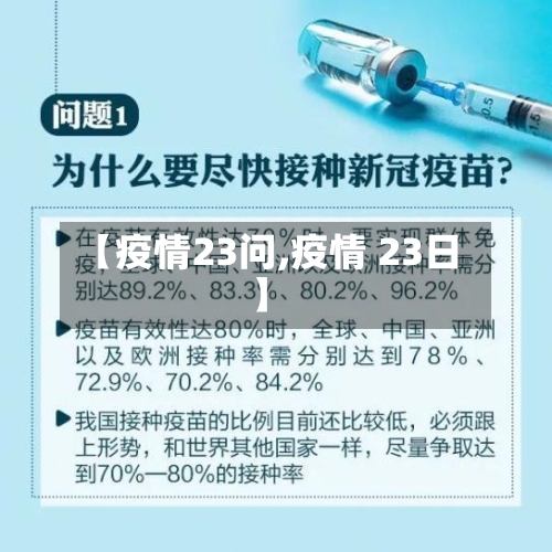 【疫情23问,疫情 23日】