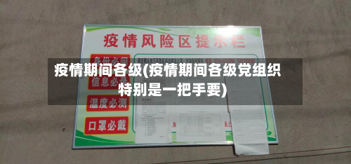 疫情期间各级(疫情期间各级党组织特别是一把手要)