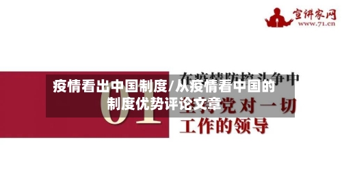 疫情看出中国制度/从疫情看中国的制度优势评论文章