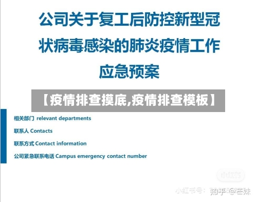 【疫情排查摸底,疫情排查模板】