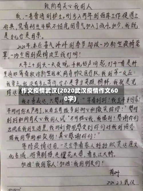 作文疫情武汉(2020武汉疫情作文600字)