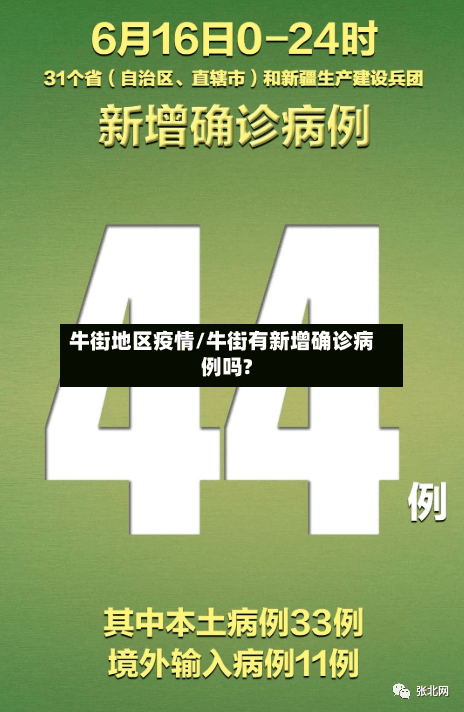 牛街地区疫情/牛街有新增确诊病例吗?