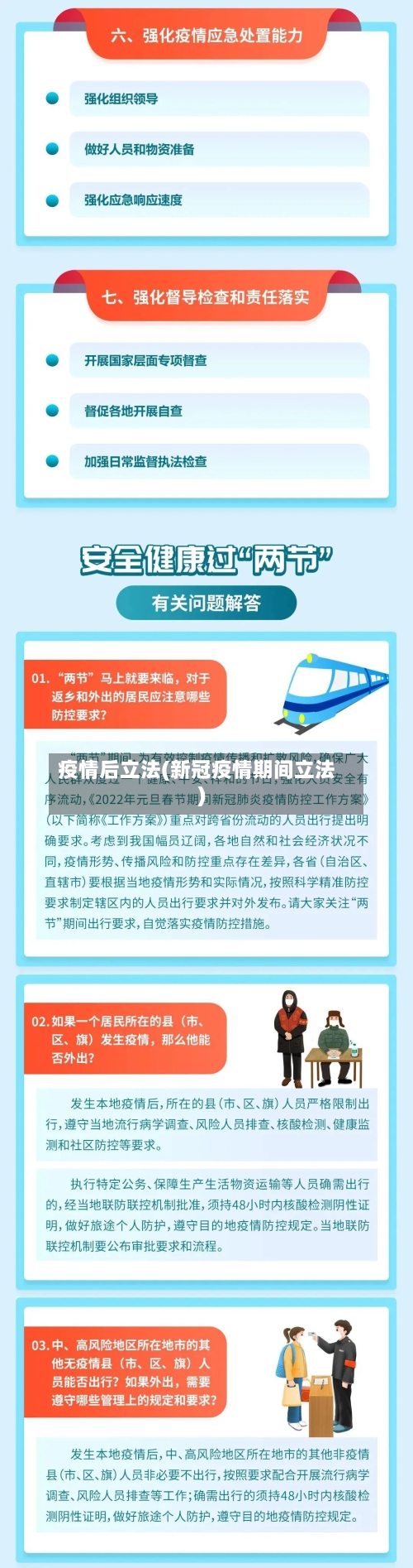 疫情后立法(新冠疫情期间立法)