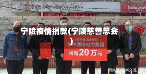 宁陵疫情捐款(宁陵慈善总会)