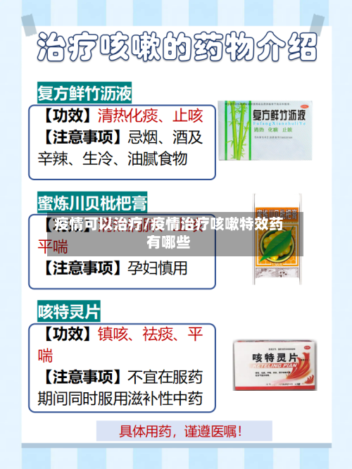 疫情可以治疗/疫情治疗咳嗽特效药有哪些