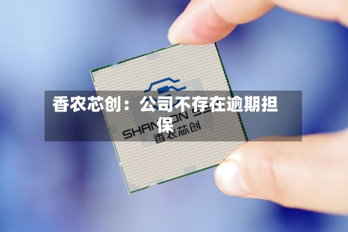 香农芯创：公司不存在逾期担保