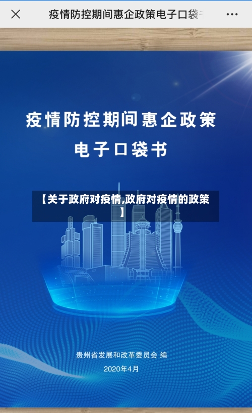 【关于政府对疫情,政府对疫情的政策】