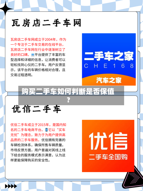 购买二手车如何判断是否保值？