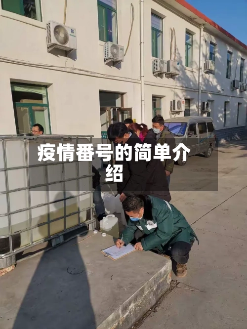 疫情番号的简单介绍