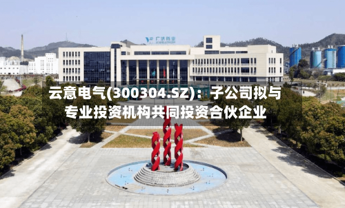 云意电气(300304.SZ)：子公司拟与专业投资机构共同投资合伙企业