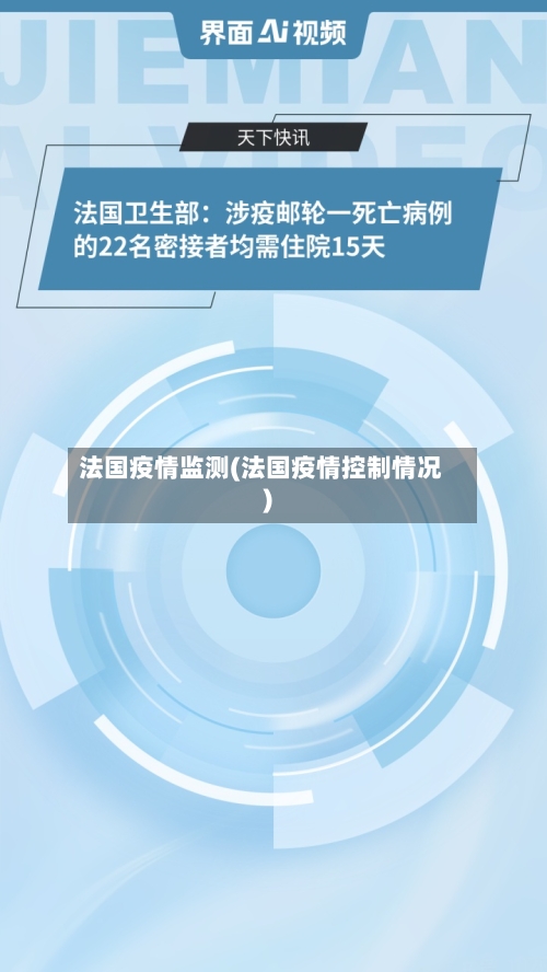 法国疫情监测(法国疫情控制情况)