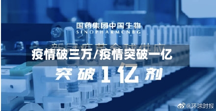 疫情破三万/疫情突破一亿