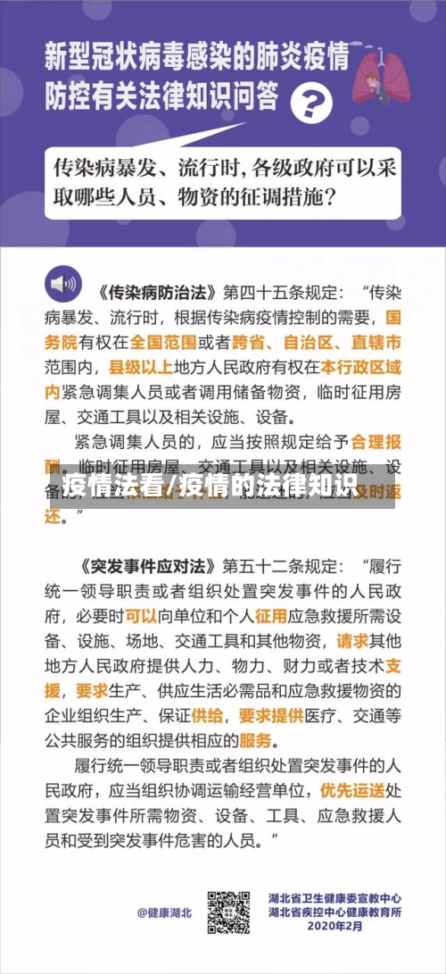 疫情法看/疫情的法律知识