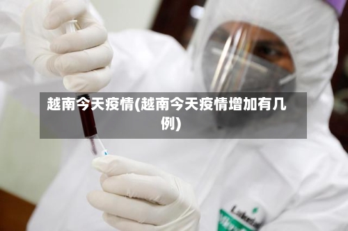 越南今天疫情(越南今天疫情增加有几例)