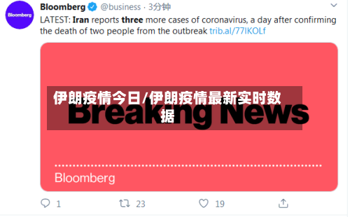 伊朗疫情今日/伊朗疫情最新实时数据