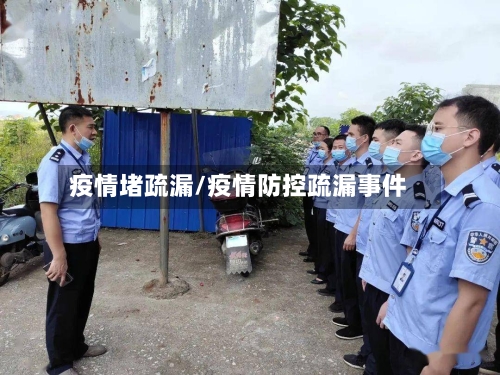 疫情堵疏漏/疫情防控疏漏事件