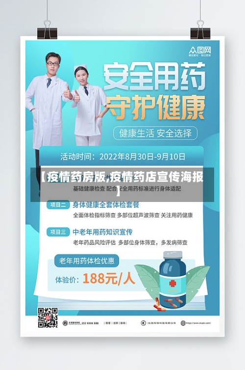 【疫情药房版,疫情药店宣传海报】