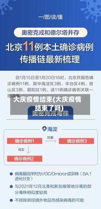 大庆疫情结束(大庆疫情结束了吗)