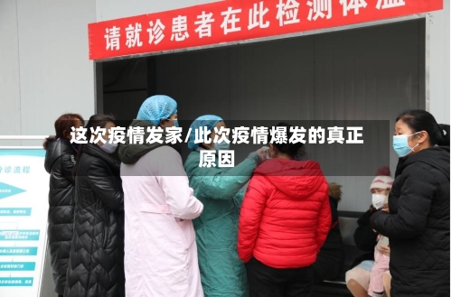 这次疫情发家/此次疫情爆发的真正原因