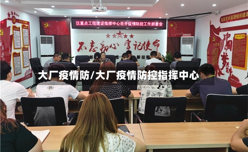 大厂疫情防/大厂疫情防控指挥中心