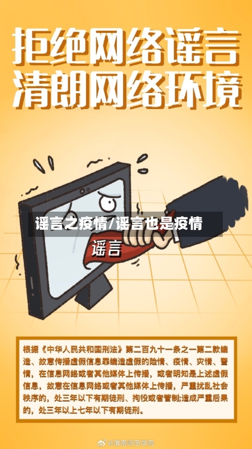 谣言之疫情/谣言也是疫情