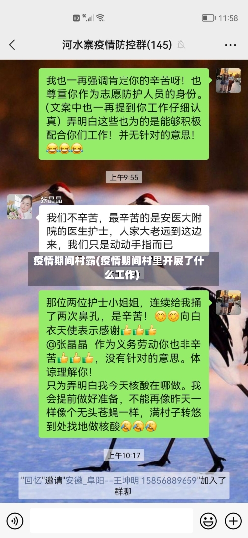 疫情期间村霸(疫情期间村里开展了什么工作)