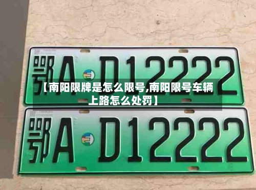 【南阳限牌是怎么限号,南阳限号车辆上路怎么处罚】