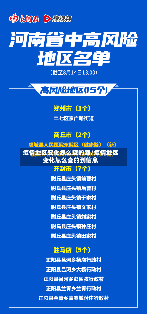 疫情地区变化怎么查的到/疫情地区变化怎么查的到信息