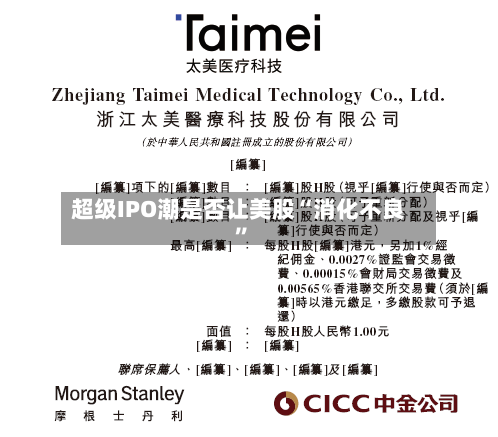 超级IPO潮是否让美股“消化不良”
