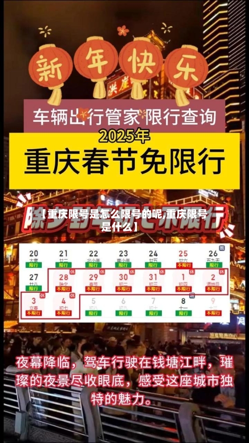【重庆限号是怎么限号的呢,重庆限号是什么】