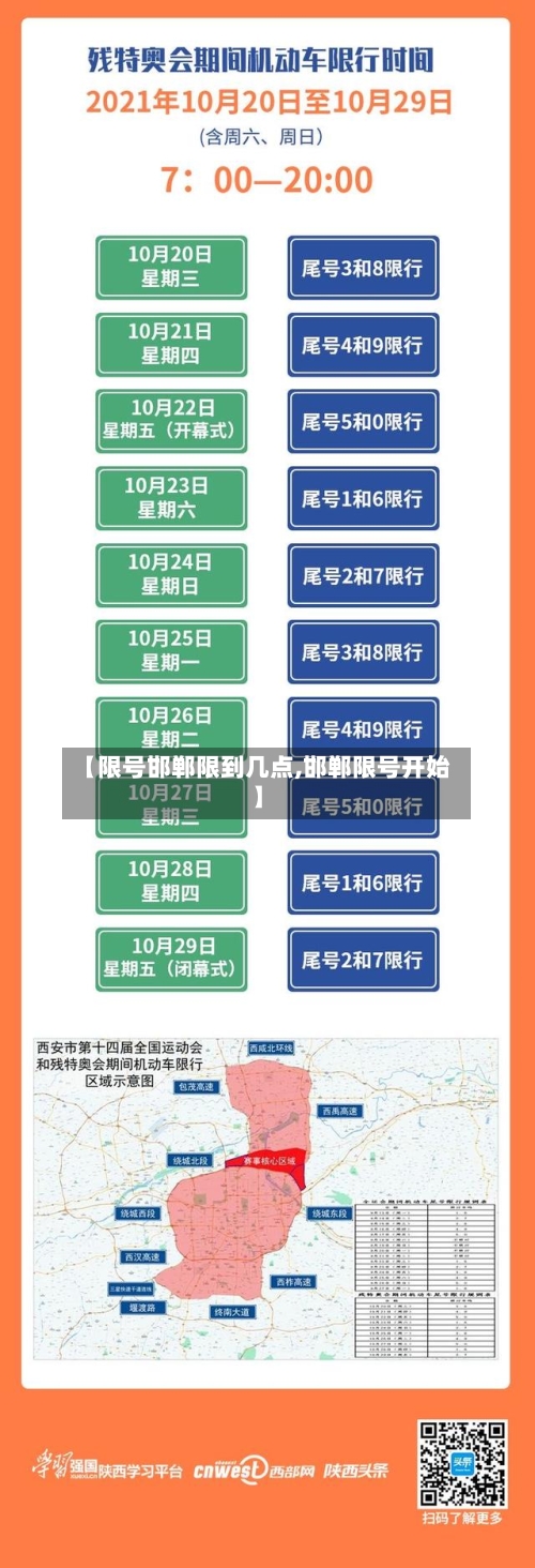 【限号邯郸限到几点,邯郸限号开始】
